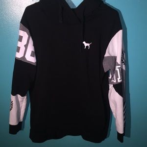 Pink VS hoodie/ cowl neck